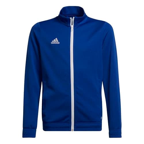 Image of adidas Unisex Kids Entrada 22 Track Jacket, Royal Blue, 7-8 Years