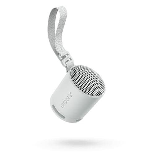 Image of Sony SRS-XB100 - Wireless Bluetooth, Portable, Lightweight, Compact, Outdoor, Travel Speaker, Durable IP67 Waterproof & Dustproof, 16 HR Battery, Strap, Hands-Free Calling, new Model, Grey