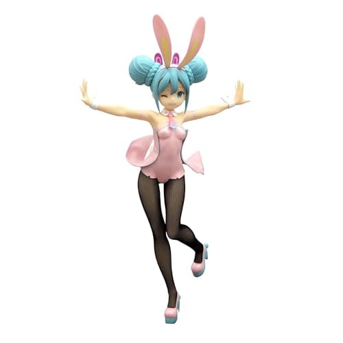 Image of Furyu Hatsune Miku Wink Pearl Pink Colour Ver. bicute Bunnies Fig. 30 cm Hatsune Miku