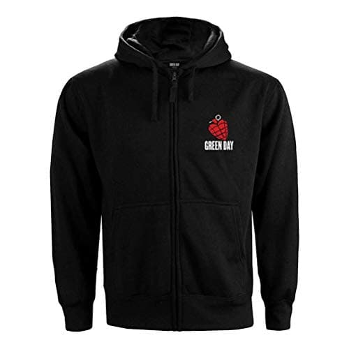 Image of Green Day - American Idiot Men's Medium Zipped Hoodie - Black