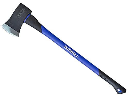 Image of Faithfull FAIAXE412FG Fibreglass Shaft Felling Axe 4.1/2lb
