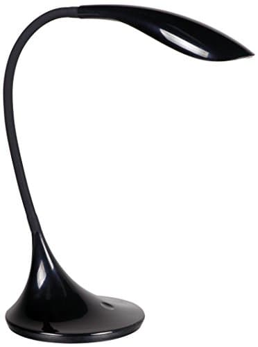 Image of Lifemax Table Lamp for Reading, Crafting & Hobby Work – Dimmable, Bright, True Colour, Daylight LED Desk Light for Improved Focus & Reduced Eye Strain – Ideal Bedside Lamps/Desk Lamps Office (Black)