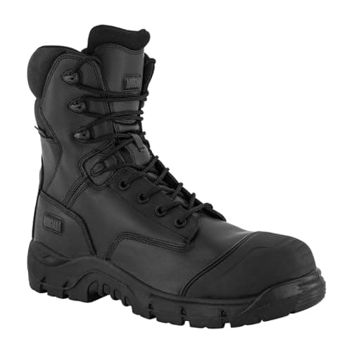 Image of Magnum PRECISION RIGMASTER SZ CT CP WP, Unisex Adults’ SRC Work Boots, Black (Black 21), 9 UK (43 EU)