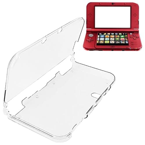 Image of OSTENT Protector Clear Crystal Hard Cover Case Compatible for Nintendo New 3DSLL/XL Console