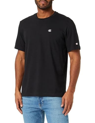 Image of Champion Legacy Crewneck Short Sleeve Men's T-Shirt, Black