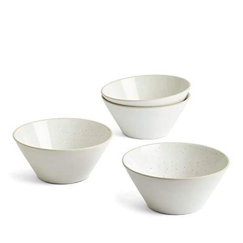 Image of Royal Doulton Urban Dining Bowl 16cm/6.3in White Set of 4