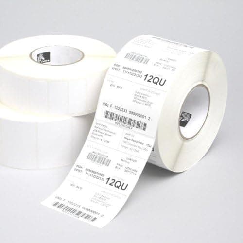 Image of Zebra Z-Perform 1000T - Printer Labels (White, Z-Perform 1000T, Thermal Transfer, 101.6 x 203.2 mm)