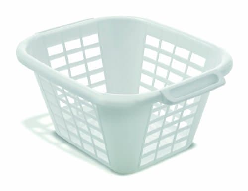 Image of ADDIS 505976 24 Litre Square Laundry Basket, White