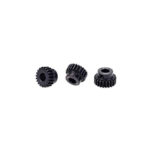 Image of DollaTek 3PCS M0.6 17T-28T Metal Pinion Motor Gear for 5mm Shaft 1/8 RC Car Engine Spare Parts - 17T 18T 19T Gear