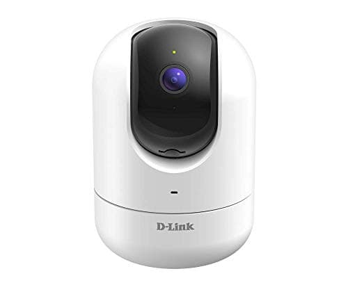Image of D-Link DCS-8526LH/B Compact 2K QHD Pan & Tilt Wi-Fi Camera, 1440p, Motorised, Night Vision, Cloud/SD Recording, AI-Based Person/Sound Detection, 2-Way Audio