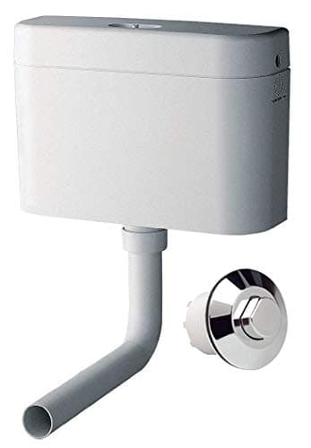 Image of Grohe 37762 Adagio Concealed Pneumatic 6 Litre Toilet Cistern + Chrome Button