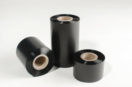 Image of TRS Online 84mm x 450m Black Thermal Transfer Wax Ribbon Box Of 6