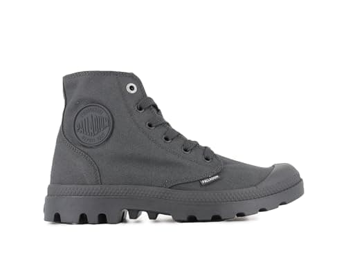 Image of Palladium Unisex Mono Chrome Ankle Boot, Grey, 6.5 UK