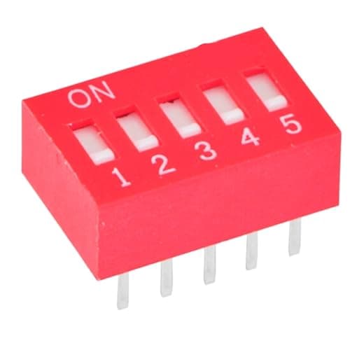 Image of Recessed type of DIP SWITCH(DSR-05R)