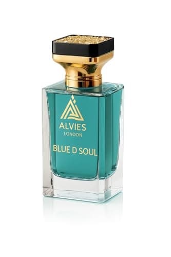 Image of Alvies® Blue D Soul Extrait de Parfum for Men | Long-Lasting Fragrance with 30% Oil Concentration | Our Impression of Bleu de Chan | Fresh, Citrus & Woody 60&30ml & Free 2ml Sample with 60ml (60ml)
