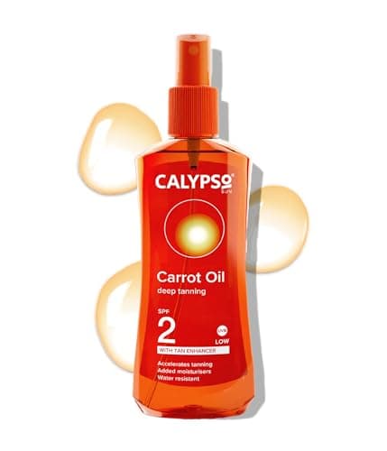 Image of Calypso Carrot Oil Deep Tanning Spray with SPF2, 200 ml