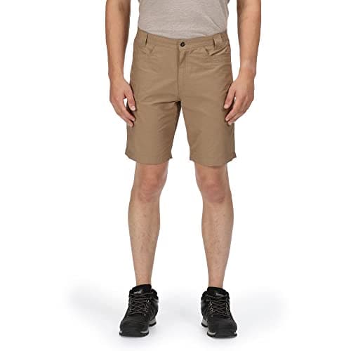 Image of Regatta Men's Delgado Shorts Trouser, Gold Sand, 30W Regular