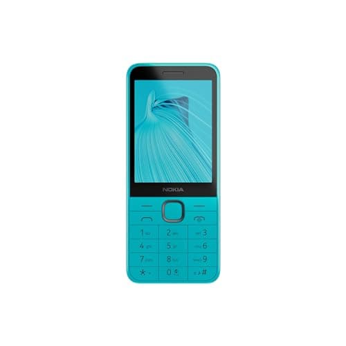 Image of Nokia 235 4G feature phone offers a 2.8 inch display, dual SIM, a 2MP camera, cloud apps, a 1450 mAh battery, USB Type-C charging port, a 32GB micro SD slot and Bluetooth 5.0 - blue