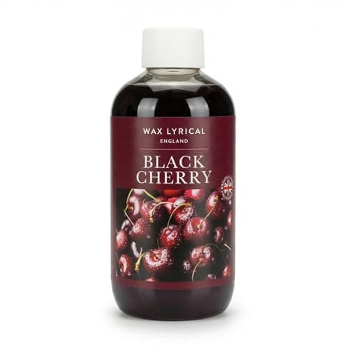 Image of WAX LYRICAL Black Cherry Scented Reed Diffuser Refill 200ml