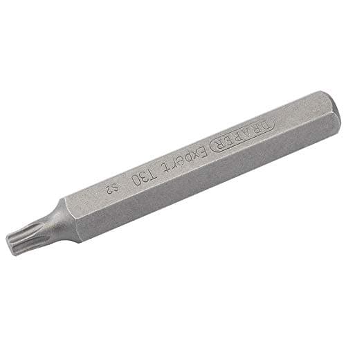 Image of Draper 33360 Expert Tx-Star T30 Insert Bit for Mechanic's Bit Sets, 75mm Length, 10mm