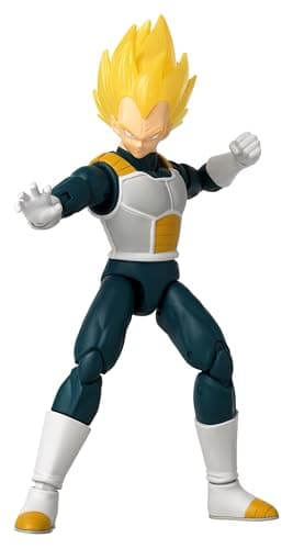 Image of Bandai Dragon Stars Super Saiyan Vegeta Action Figure - Dragon Ball Super: Broly Movie - 17cm Articulated Anime Figure