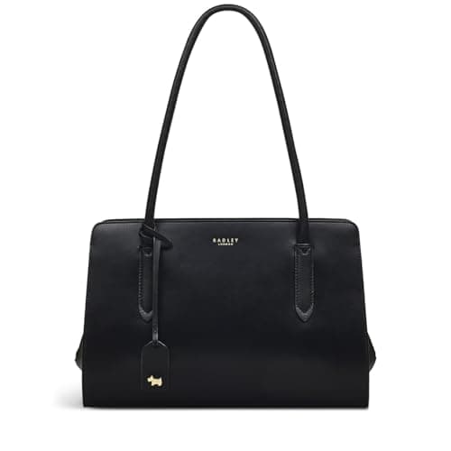 Image of RADLEY LIVERPOOL STREET MEDIUM ZIPTOP SHOULDER (BLACK)