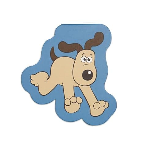Image of Half Moon Bay Wallace and Gromit Pocket Notebook Shaped - Aardman | A5 size Lined Notebook | Journal | Stationery Gift | Writing Pad | Official Licensed Merchandise