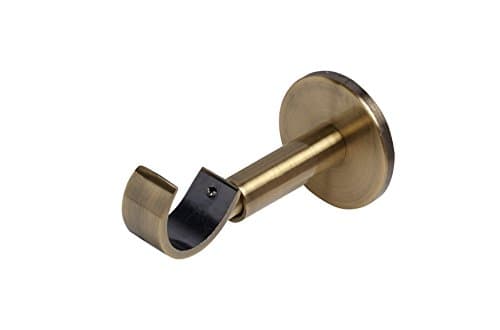 Image of SPEEDY Poles Apart IDC 28mm Curtain Pole Support, Antique Brass