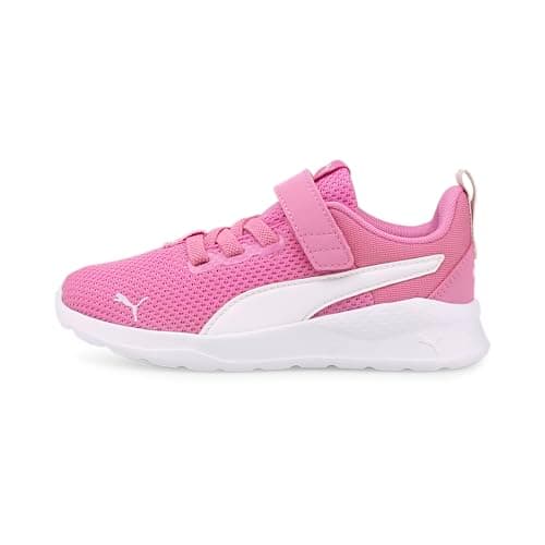 Image of Puma Unisex Kids Anzarun Lite Ac+ Ps Sneakers, Puma Black-Puma White, 13 UK