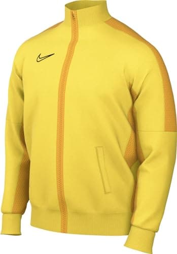 Image of NIKE DR1681-719 M NK DF ACD23 TRK JKT K Jacket Men's TOUR YELLOW/UNIVERSITY GOLD/BLACK Size L