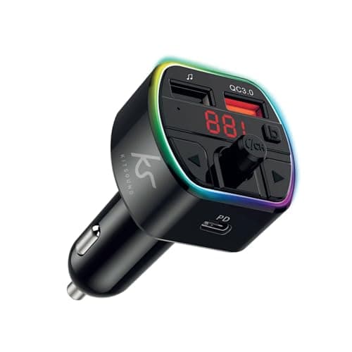 Image of Kitsound MYFM2S Wireless to FM Audio Converter fast charging PD 20W BT5.4