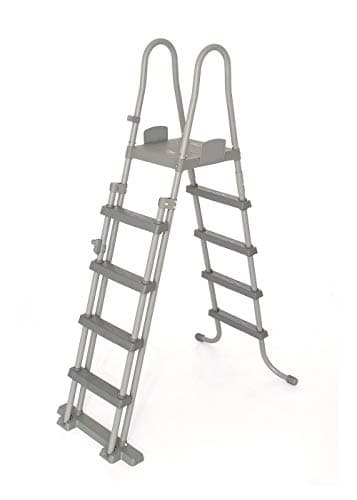 Image of Bestway Flowclear Pool Safety Ladder, steps for above ground pools 52 inch