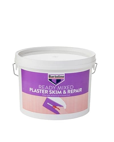 Image of Bartoline Ready Mixed Plaster Skim and Repair 2.5 L, Easy Application Plaster for Wall and Ceiling Repairs
