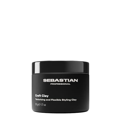Image of Sebastian Professional Craft Clay Texturising & Flexible Styling Clay - Adds Definition & Texture - For Short to Mid-length Hair (50g)