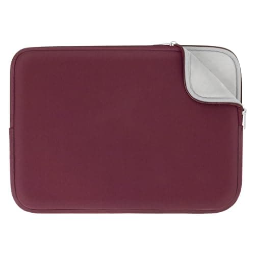 Image of RAINYEAR 15.6 Inch Laptop Sleeve Case Soft Fluffy Lining Zipper Cover Padded Carrying Bag Compatible with 15.6" Notebook Computer Ultrabook Chromebook(Red,Upgraded Version)