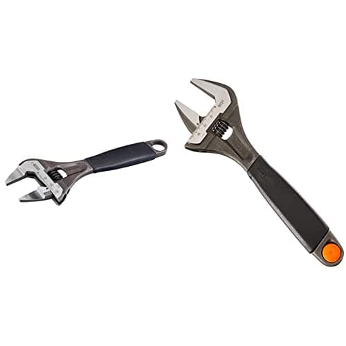 Image of Bahco 9029-T Slim Jaw Adjustable Wrench, 170mm Length & 9031 Adjustable Wrench, 200mm Length
