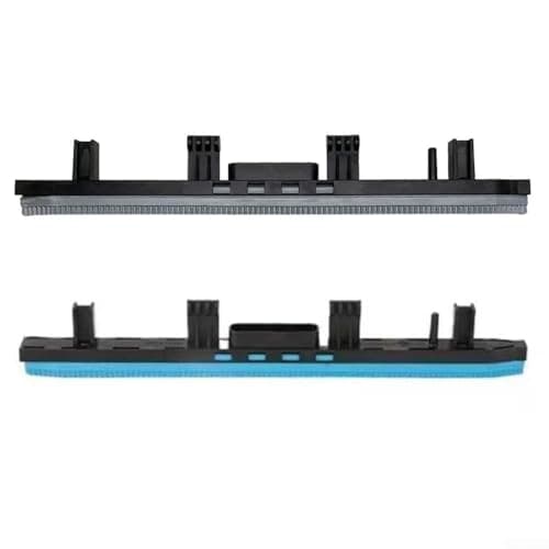 Image of Zeroupshop 2 Pack for Karcher FC BR Series BR 30/4C Scrape Strip Replacement Rubber Compatible with Floor Cleaner Models 4.777-008, Blue and Black