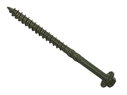 Image of Spectre Timber Fixing Screws | 6.3 x 87mm | Ruspert, Green | Box 50
