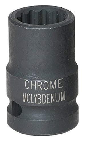 Image of KS Tools 515.0915 1/2" 12 point impact socket, short, 15mm