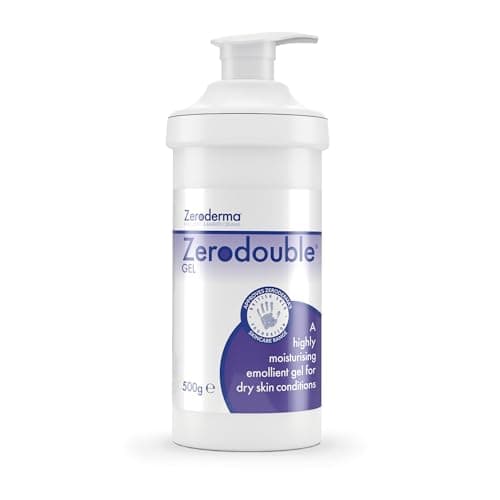 Image of Zeroderma Zerodouble Gel, 2-in-1 Moisturiser & Soap Substitute, Highly Moisturising Gel for Dry Skin Conditions such as Eczema, Psoriasis & other Dry Skin Conditions. 500g