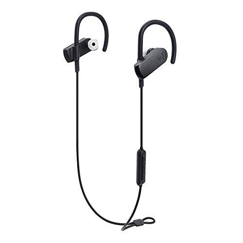 Image of Audio-Technica ATH-SPORT70BTBK Wireless Bluetooth connection Earbuds Headphones Black