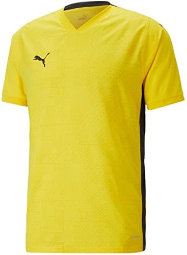 Image of PUMA - Mens Teamcup Jersey, Cyber Yellow, S