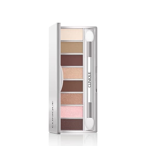 Image of Clinique All About Shadow Octet Eye Shadow Palette, 8 Silky + Buildable Shades | Safe For Sensitive Eyes
