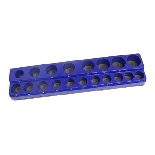 Image of US PRO Tools Magnetic Socket Holder - 1/2" Drive - Holds 19 Sockets 6745