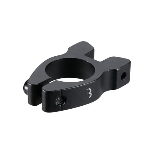 Image of BBB Cycling Bike Seatpost Clamb Single Bolt Screw-on Seat Post Clamb for Aluminium Seatposts Roadbike, MTB and E-Bike | Black 28.6 mm CarrierClamp BSP-99