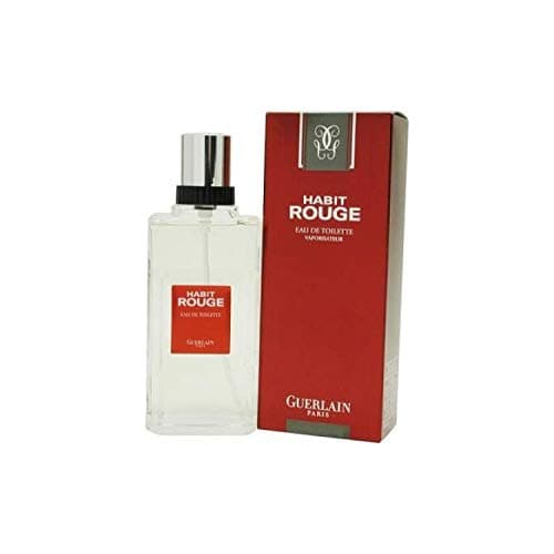 Image of Guerlain Habit Rouge Eau De Toilette Spray For Him 100ml