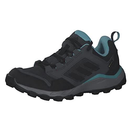 Image of adidas Women's Tracerocker 2.0 Gore-TEX Trail Running Shoes, Grey Six/Core Black/Mint Ton, 8 UK