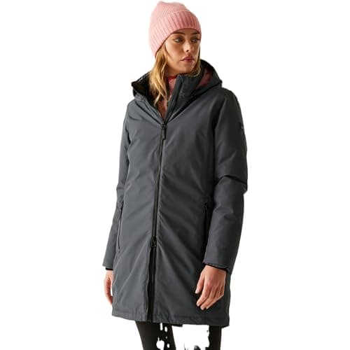 Image of Regatta Womens Marron Waterproof Jacket Insulated Long Length Winter Coat