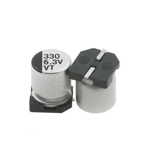 Image of XHAJCSJWGD 20PCS SMD Aluminum Electrolytic Capacitor 6.3V330UF 6.3 * 7.7mm 330uF/6.3V