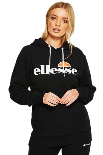 Image of Ellesse Women's Torices Over Head Hoody, Black, 18 UK